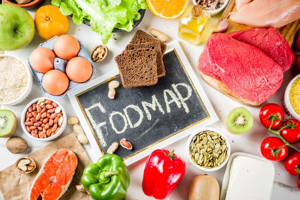 Виды продуктов по системе fodmap.